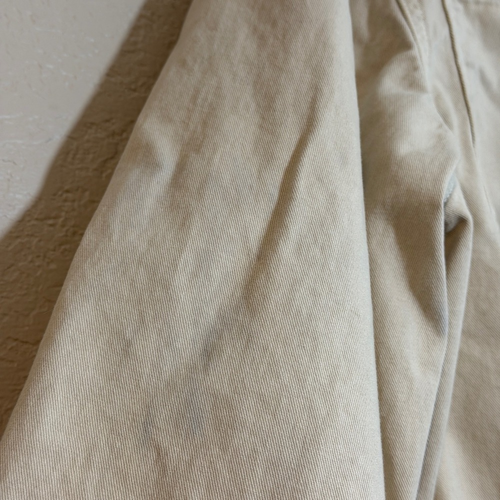 Old Navy Workwear Zip Shacket Wish Bone Beige - Picture 5 of 14